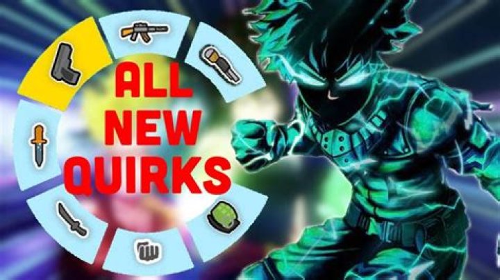 What are Deku’s 6 quirks?