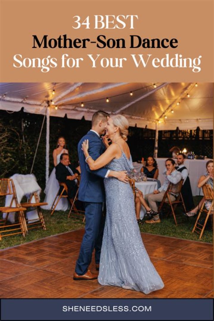 What are good mother son dance songs for weddings