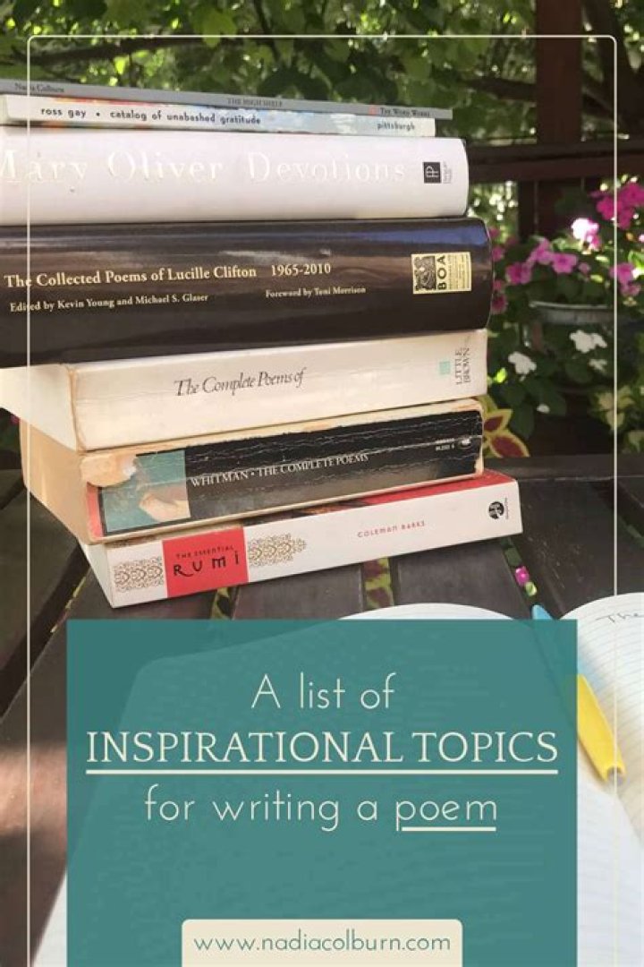What are good topics for a poem?