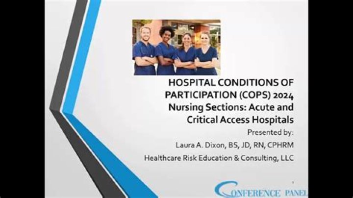 What are hospice conditions of participation