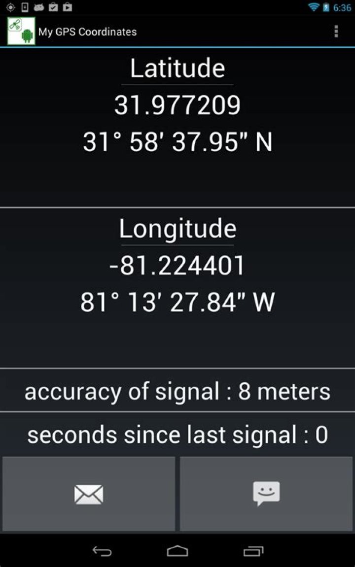 what are my coordinates