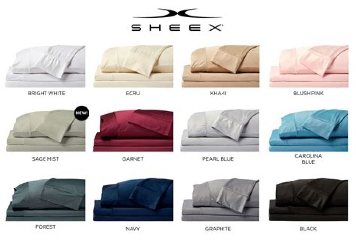 What are Sheex sheets made of