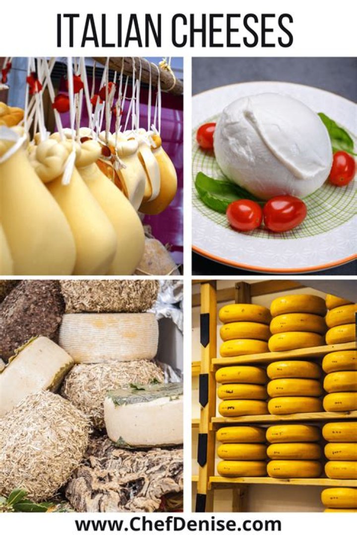 What are the 5 Italian cheeses?