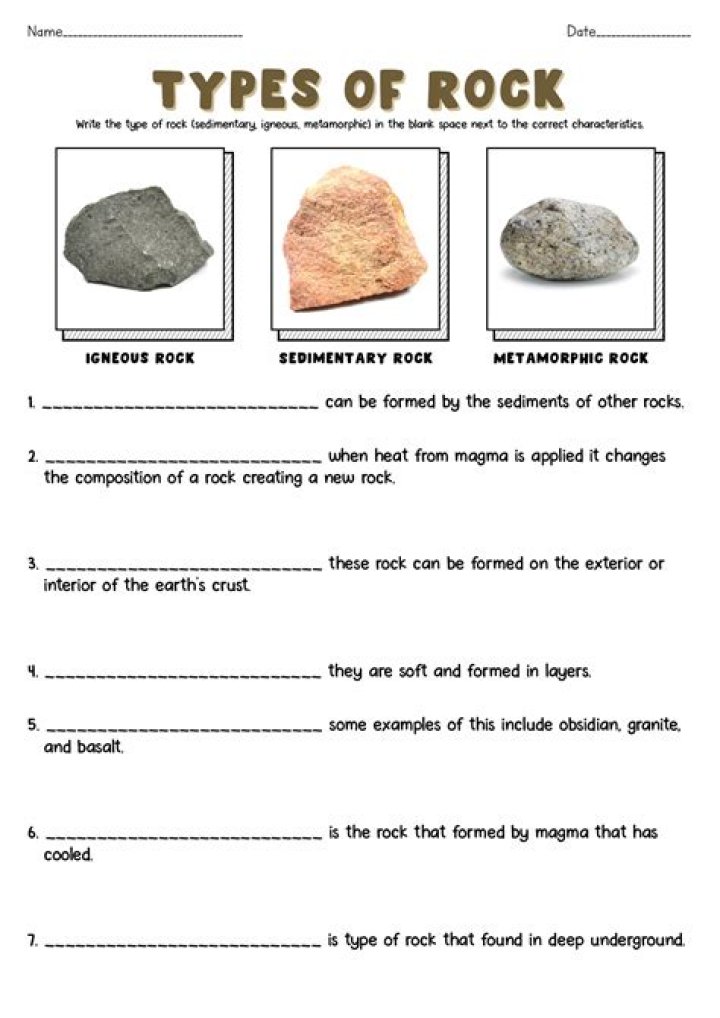 What are the characteristics of rock