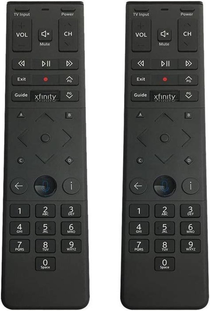 What are the codes for xfinity remote?
