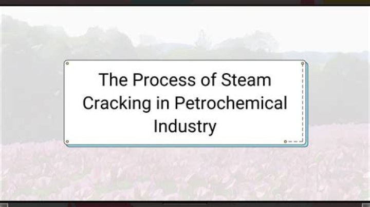 What are the conditions for steam cracking