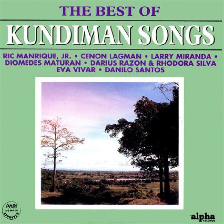 What are the examples of kundiman songs?