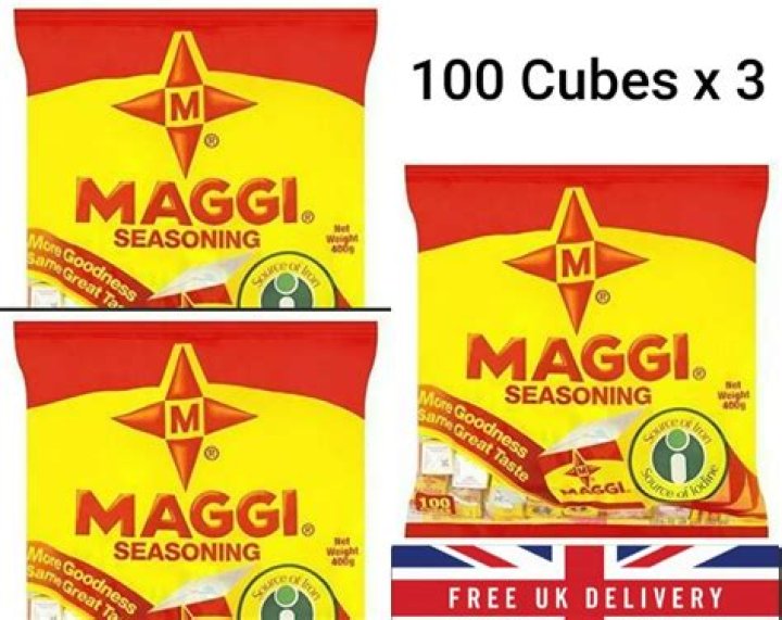 What are the ingredients in Maggi cubes?