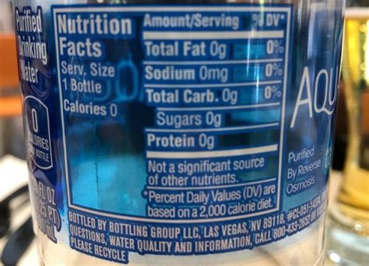 What are the ingredients in spring water