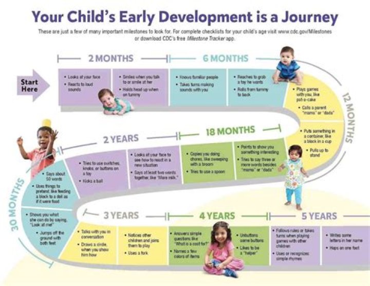 What are the key milestones in child development