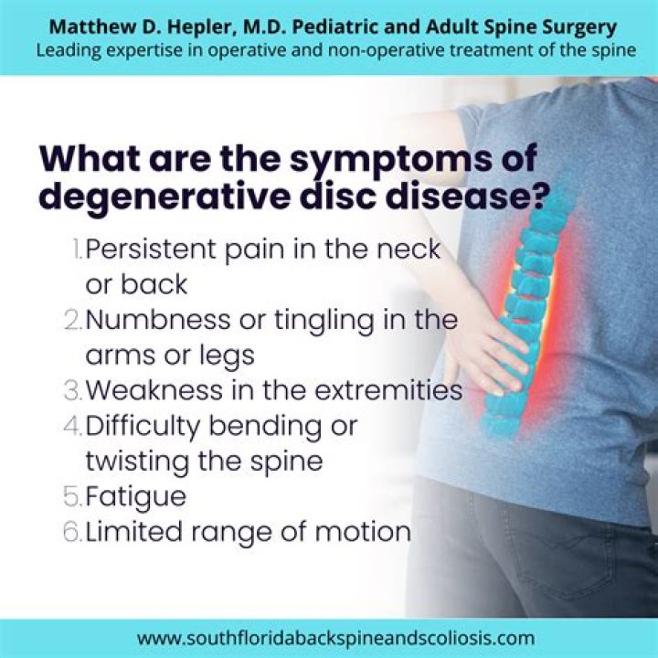 What are the symptoms of degenerative brain disease