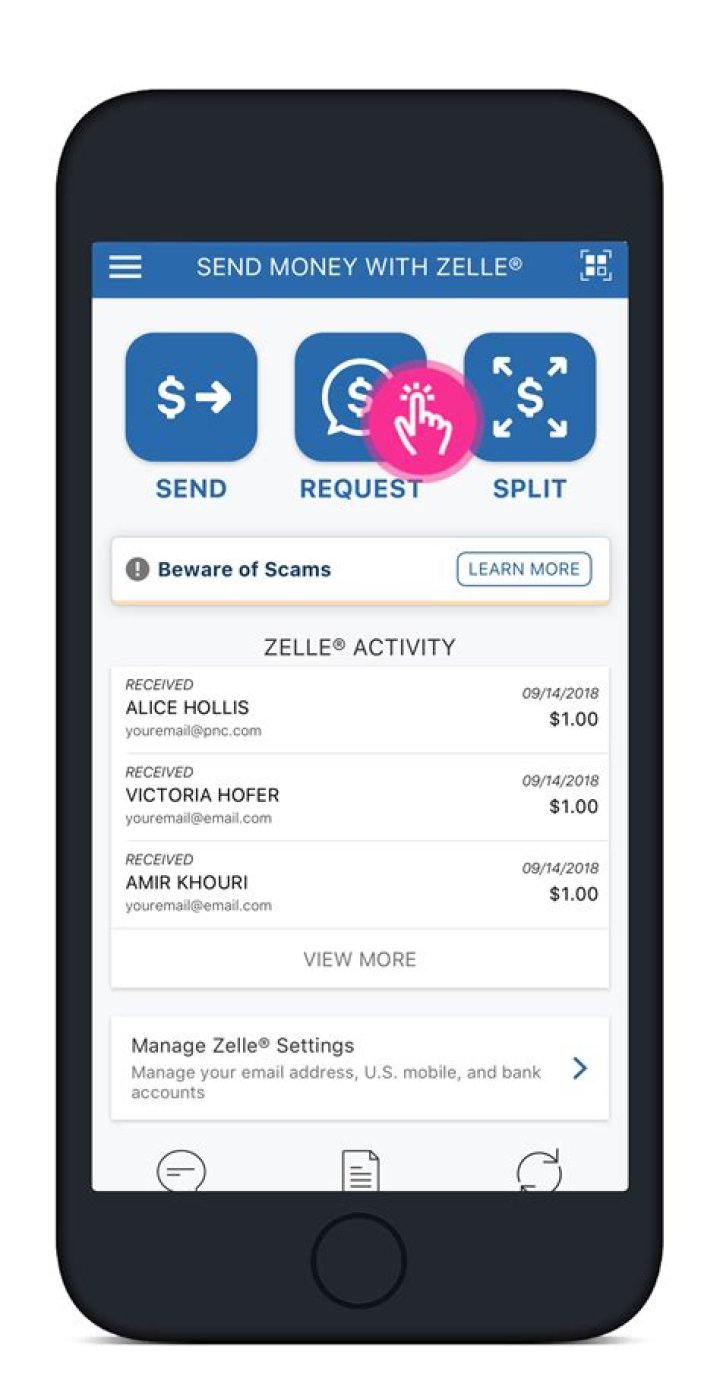what banks does zelle use