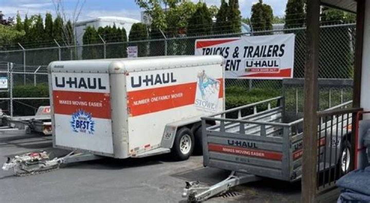 what can fit in a 5×8 uhaul trailer