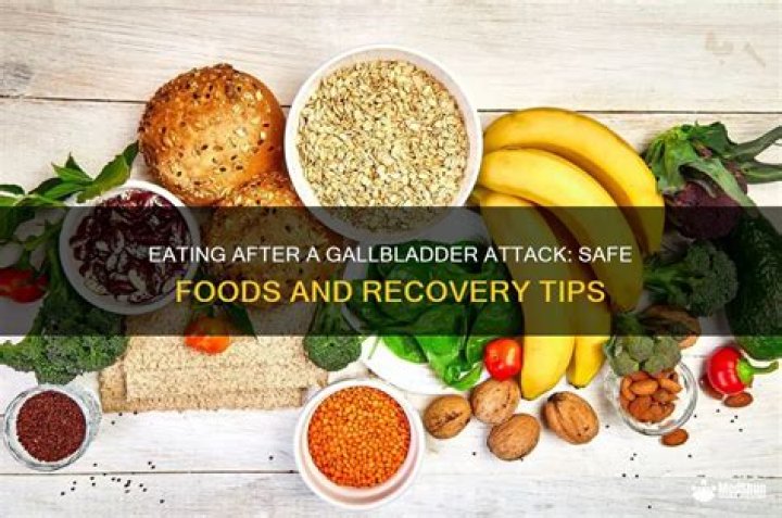What can you eat during a gallbladder attack