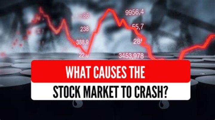 What caused the stock market crash quizlet