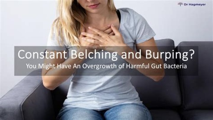 what causes constant hiccups and belching