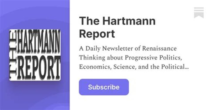 What channel is Thom Hartmann on?