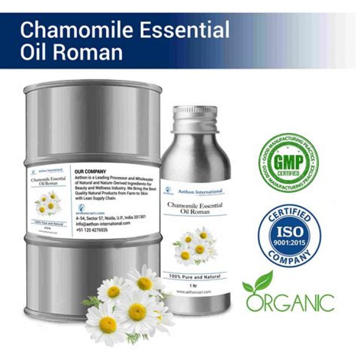 What color is Roman Chamomile essential oil