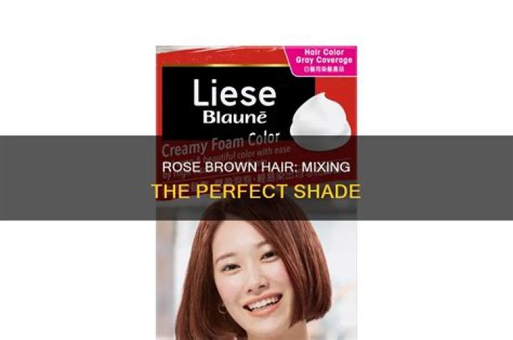 what colors make rose brown hair