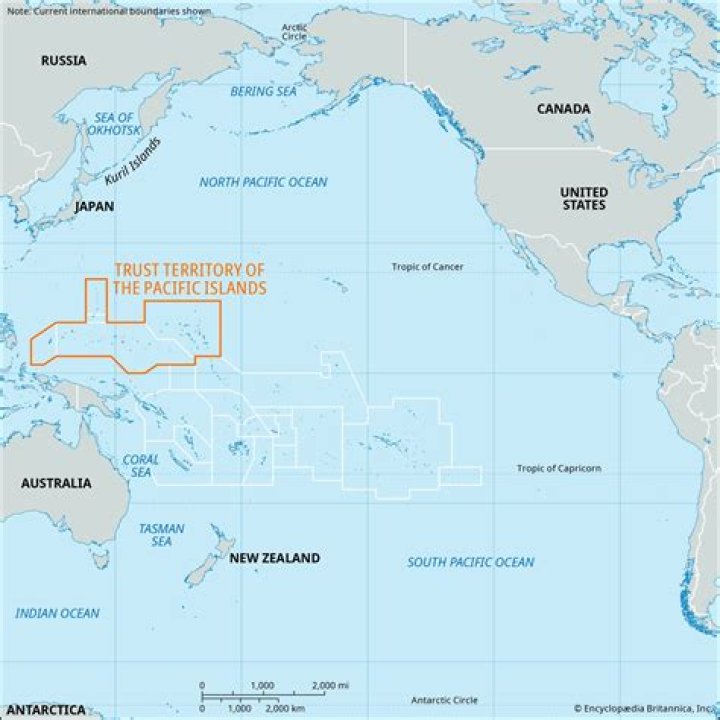What country colonized the Pacific islands