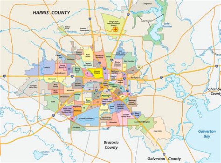what county am i in houston