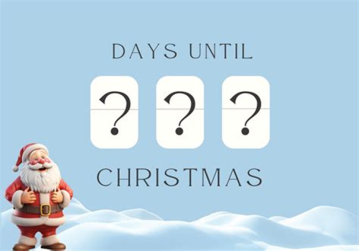 what day is it until christmas