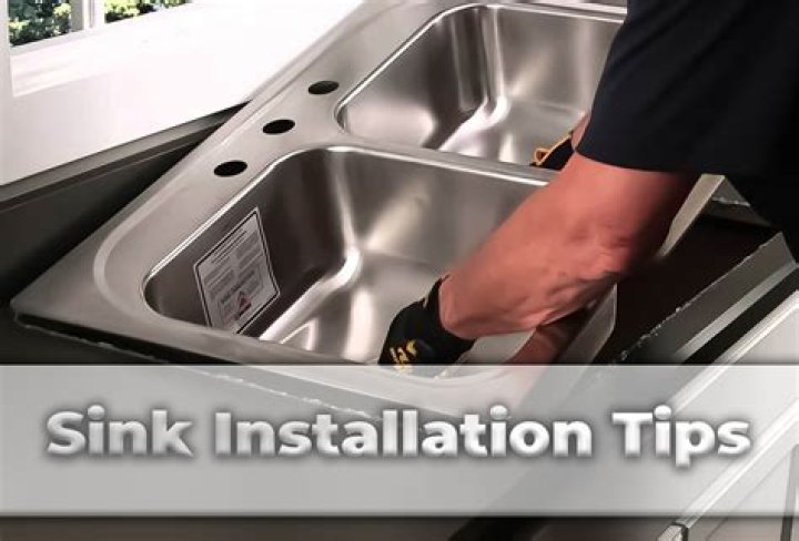 What do I need to install a sink