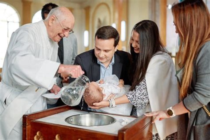 What do you say at a childs baptism