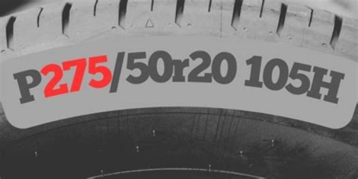 What does 275 mean on a tire?
