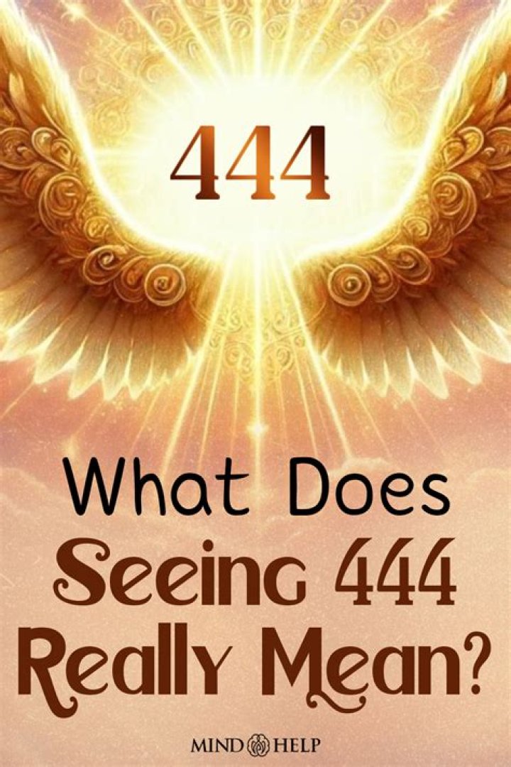 what does 444 mean in a text message