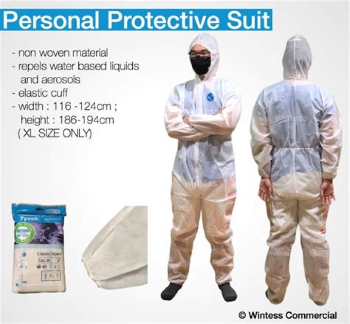 What does a Tyvek suit protect you from?
