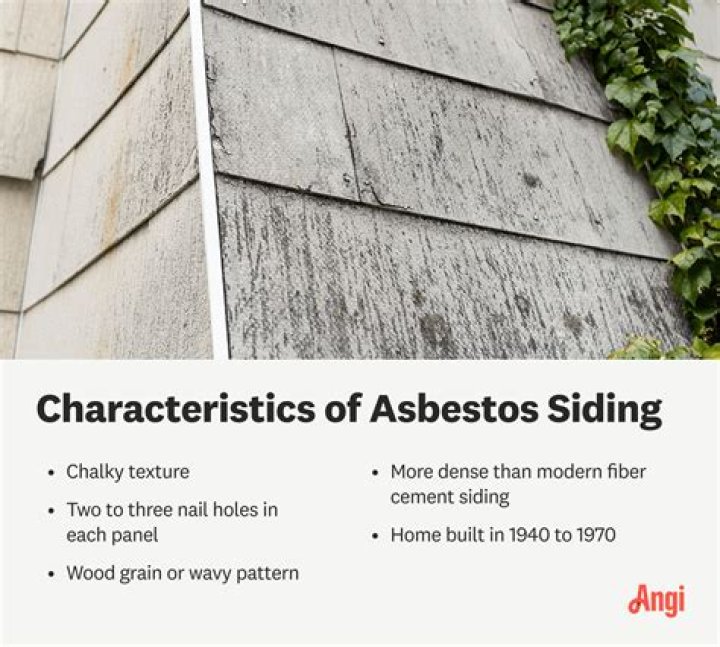 what does asbestos siding look like