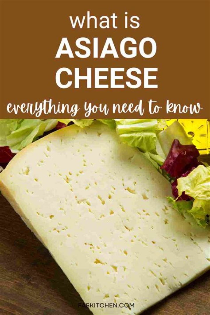 What does Asiago pair with