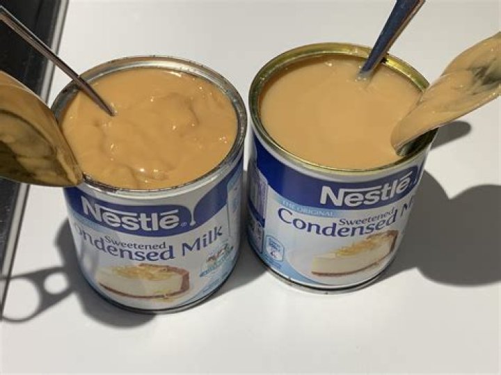 What does condensed milk do for ice cream?