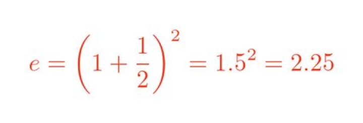 What does E in math mean?