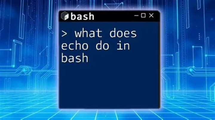 What does echo $$ do
