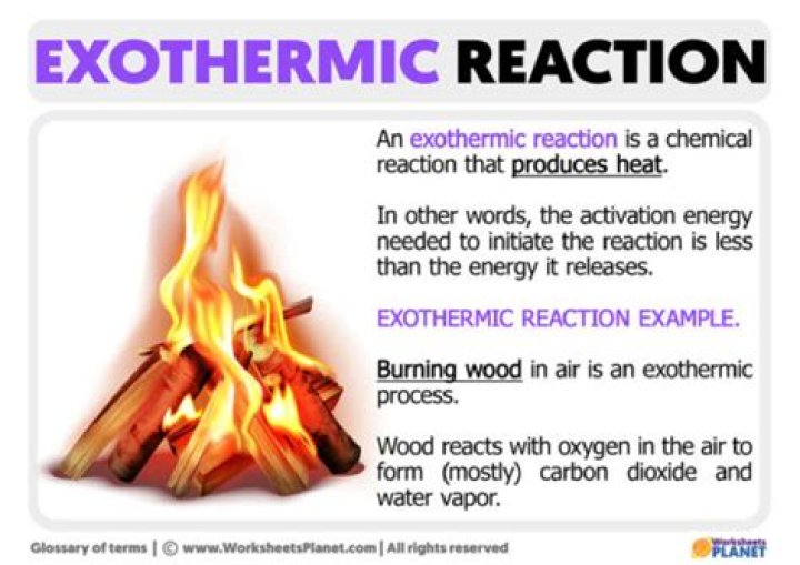 what does exothermic mean