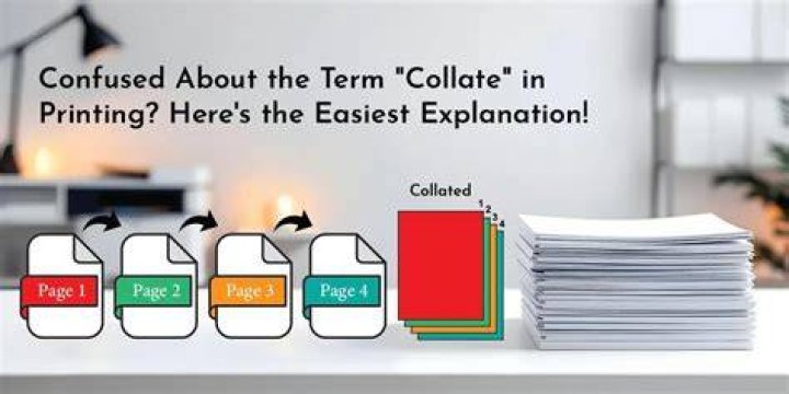 What does it mean to print collated or uncollated?