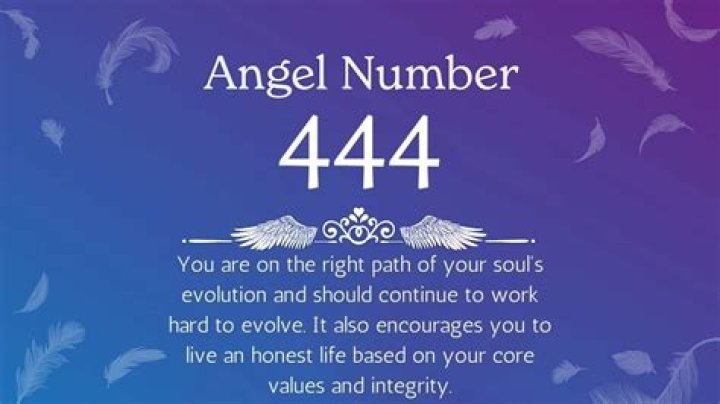 what does it mean to see 444