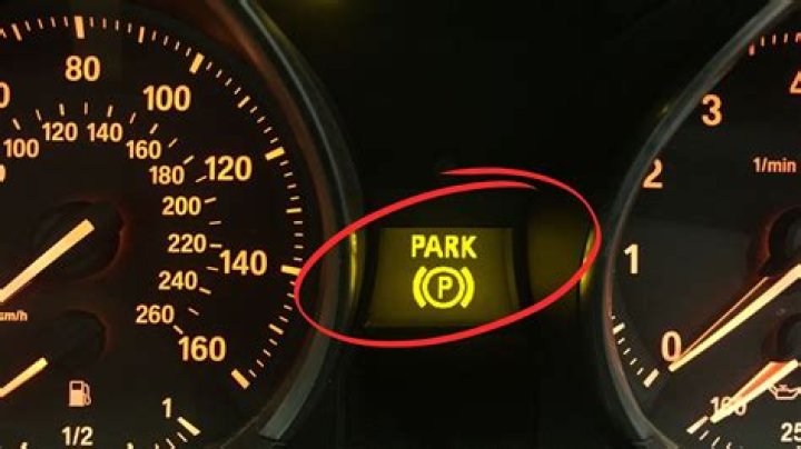 What does it mean when your parking brake light stays on