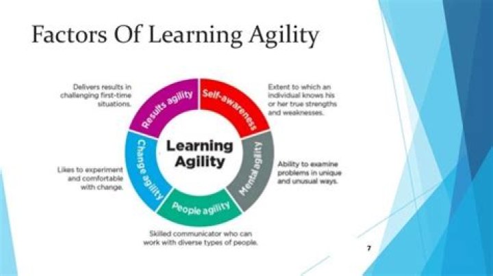 What does learning agility mean