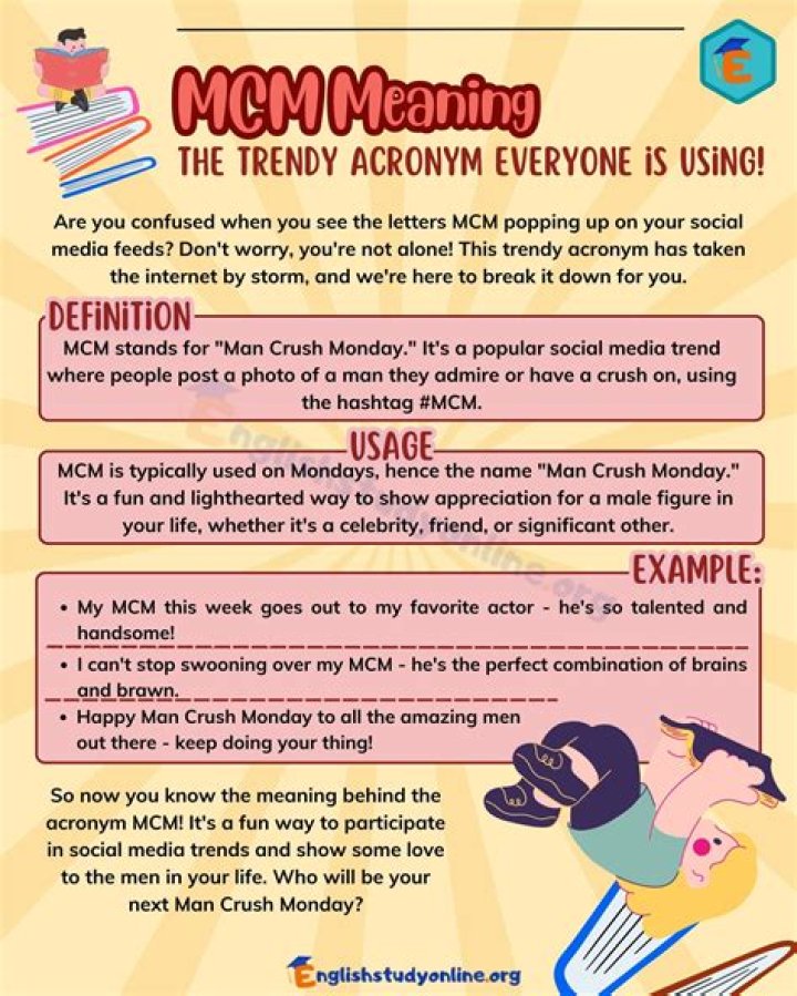What does MCM slang stand for?