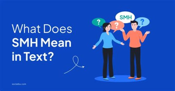 what does smh mean in text talk