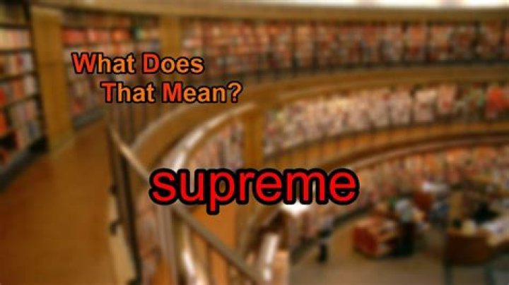 What does supreme law mean
