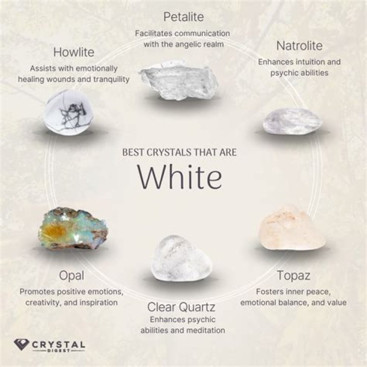 what does the white crystal mean