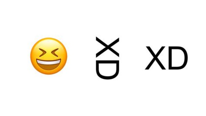 what does xd in text mean