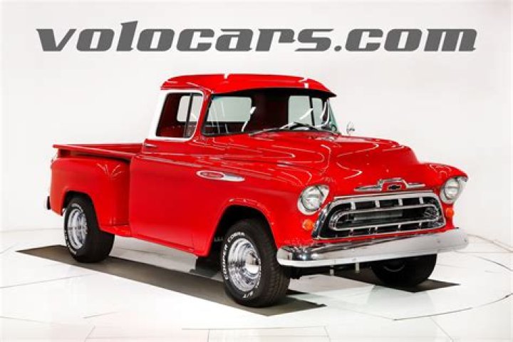 What engine came in a 1957 Chevy truck?