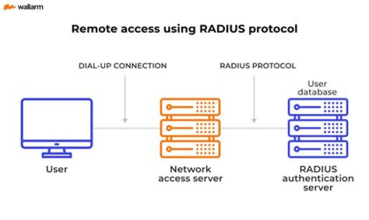 What function does a Radius server provide to a wireless network