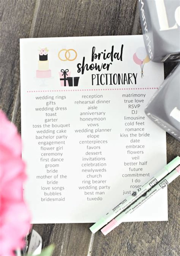 What games do you play at bridal showers?