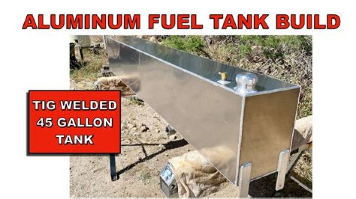 What grade of aluminum is used for fuel tanks?